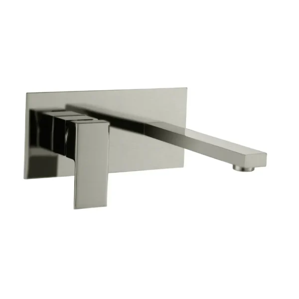 Romano Brushed Nickel Wall Mixer Set